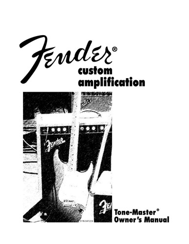 Mode emploi fender - mode, twin