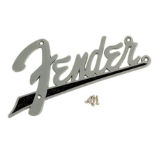 NEW Plaque Ampli LOGO FENDER